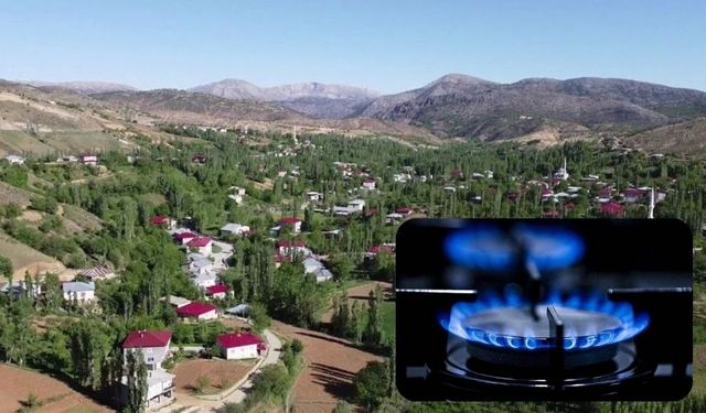 Kahramanmaraş’ın o ilçesine doğalgaz geldi