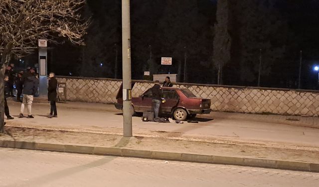 Kahramanmaraş’ta şüpheli araçtan el yapımı patlayıcı çıktı