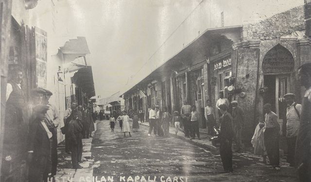 Kahramanmaraş’ta Bir zamanlar Kapalı Çarşı’nın Üstü Açıktı