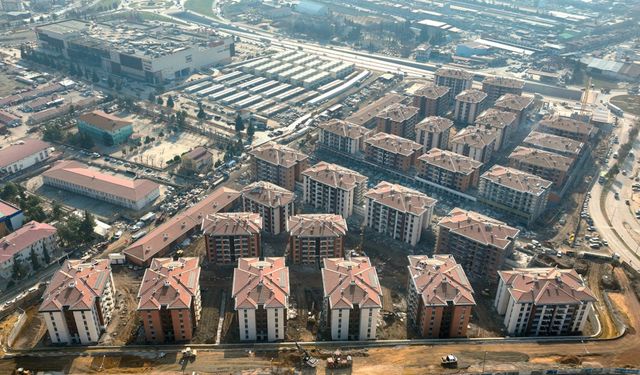 Kahramanmaraş’ta asrın seferberliği konutlar tamamlanıyor