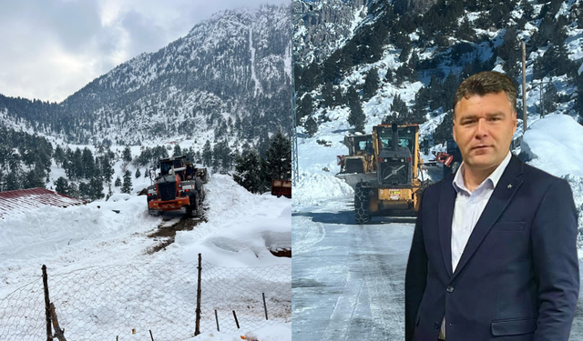 Muhtar Akbaba Sahada, Çukurhisar’da Hizmet Aralıksız Sürüyor