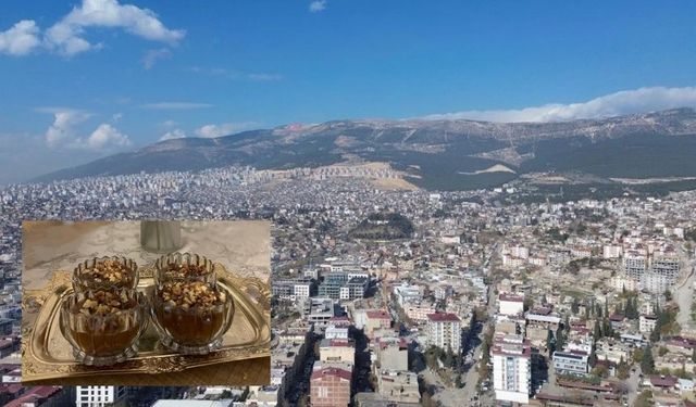Kahramanmaraş’ta kışın en çok yenilen tatlı
