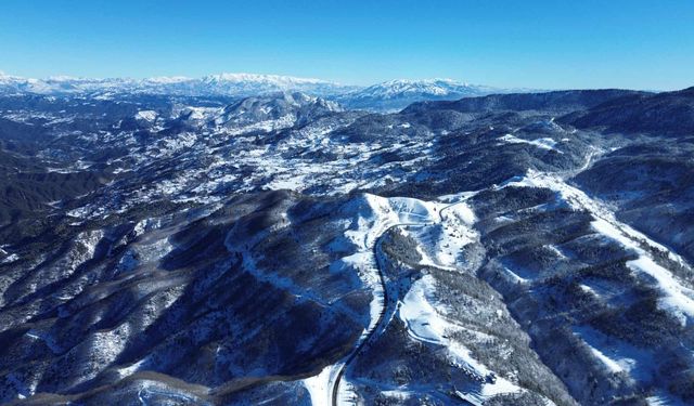Kar Sonrası Kahramanmaraş’ın Zirvelerinde Masalsı Görüntüler