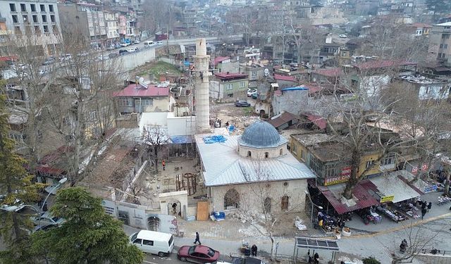 Boğazkesen Camii, yeniden ibadete açılmaya hazırlanıyor