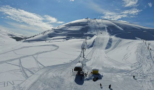 Yedikuyular Kayak Merkezi geçici olarak hizmete kapatıldı