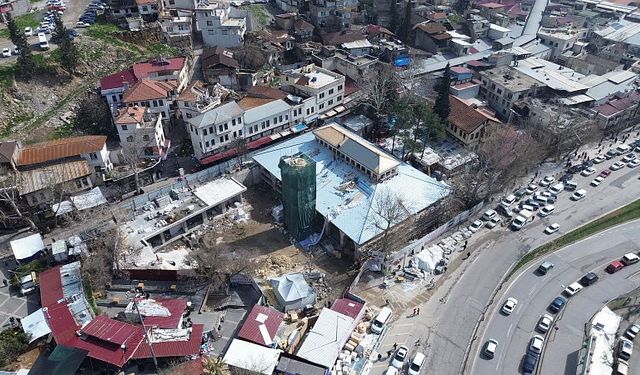 Ulu Camii’nin Son Hali Havadan Görüntülendi