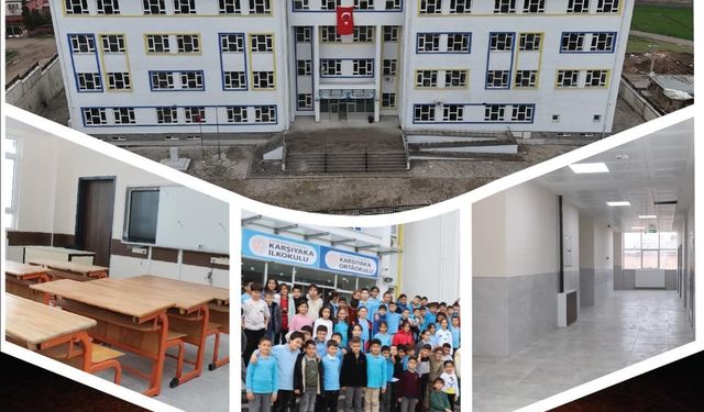 Dulkadiroğlu’nda Yeni Okulda Eğitim Başladı