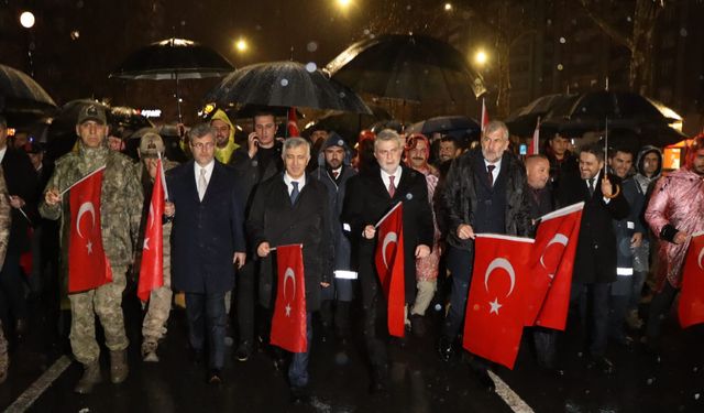 Kahramanmaraş'ta Kurtuluş Kortej Yürüyüşü düzenlendi