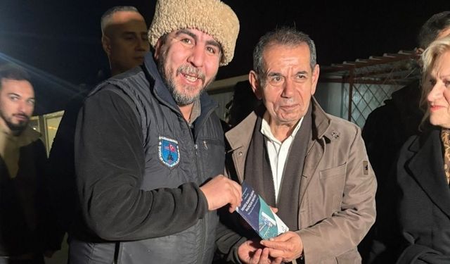 Kahramanmaraş’tan Dursun Özbek’e Anlamlı Hediye