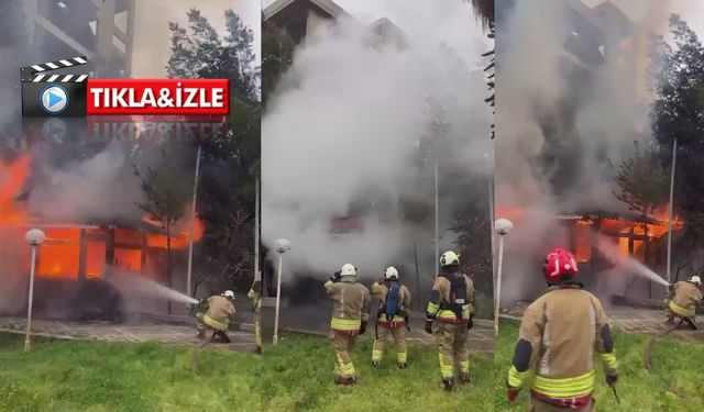 Kahramanmaraş’ta Baraka Yangını Büyümeden Söndürüldü