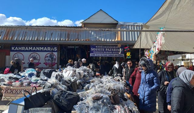 Kahramanmaraş’ta Sosyete Pazarı bayram öncesi ek mesai yapacak