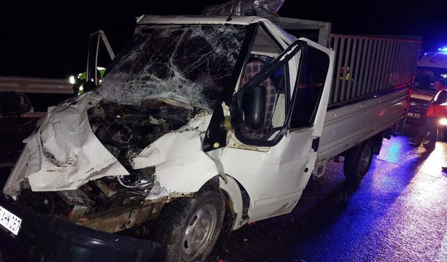 Göksun’da Trafik Kazası Yürekleri Ağızlara Getirdi!