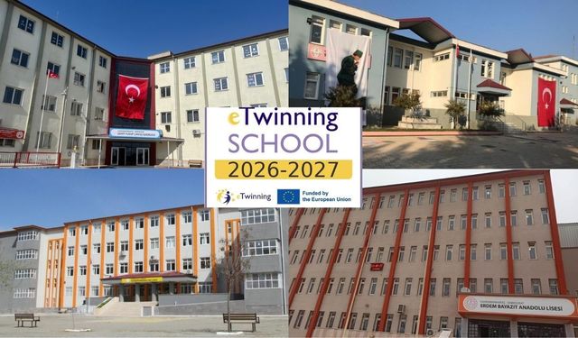 Kahramanmaraş’ta 13 Okula Uluslararası Başarı