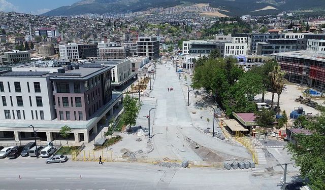 Trabzon Caddesi modern görünümüne kavuşuyor