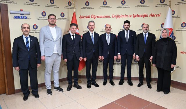 AK Parti Heyetinden KSÜ’nün Yeni Yönetimine Ziyaret