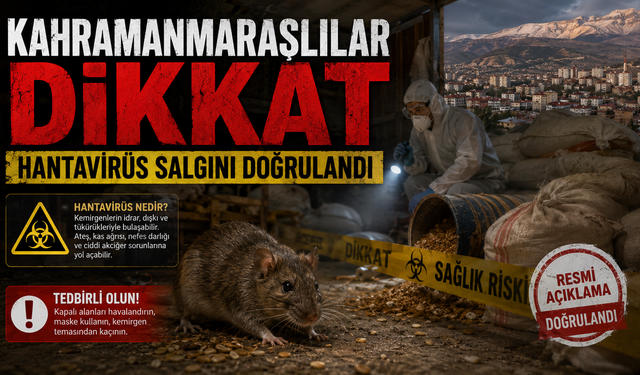 Kahramanmaraşlılar Dikkat: Hantavirüs Salgını Doğrulandı