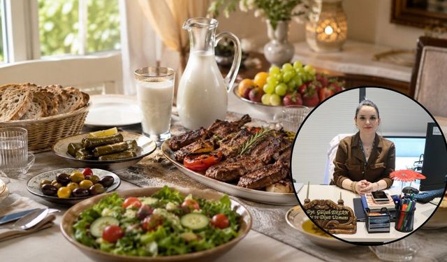 Kahramanmaraş'ta Uzman Diyetisyenden Bayram Uyarıları, “Eti Hemen Tüketmeyin!”