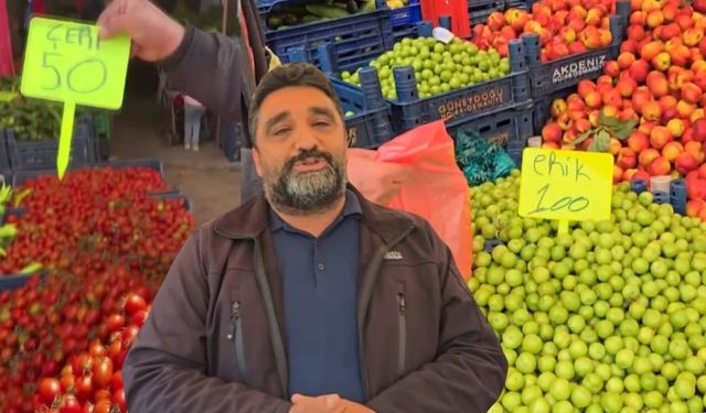 Gaziantepli Manav Uygun Fiyatlı Sebze - Meyve Satışı Yaparak Vatandaşın Gönlünü Kazandı