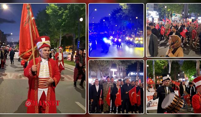 Kahramanmaraş’ta 19 Mayıs Bayrak Yürüyüşü Gerçekleştiriliyor