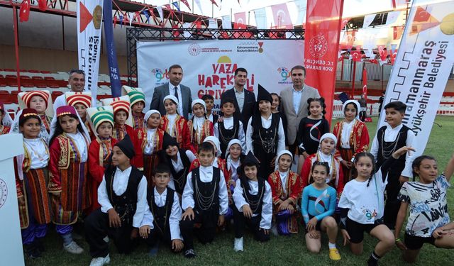 Kahramanmaraş Yaz Spor Okulları Coşkuyla Açıldı