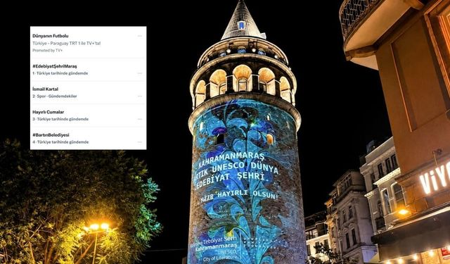 Edebiyat Şehri Kahramanmaraş Türkiye gündeminin zirvesinde
