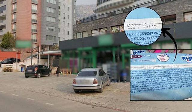 Zincir marketin raflarında son kullanma tarihi geçmiş ürünler satılıyor