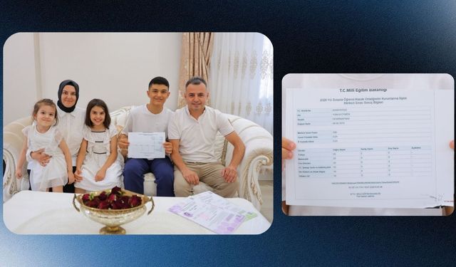 Kahramanmaraşlı Depremzede Öğrenci LGS’de Tüm Soruları Doğru Yanıtladı