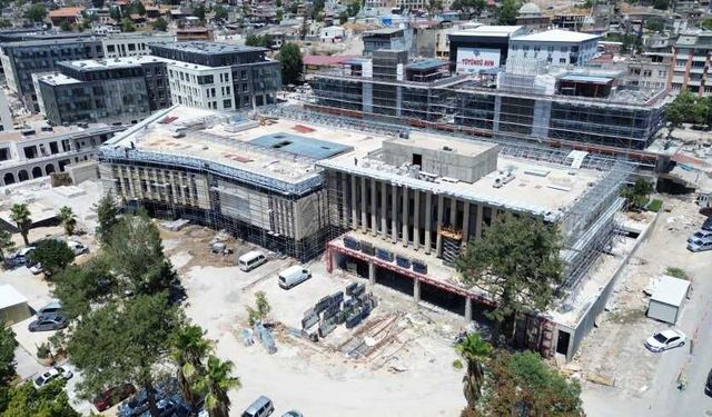 Yeni Hükümet Konağında Geri Sayım: Çalışmaların Yüzde 70'i Tamamlandı