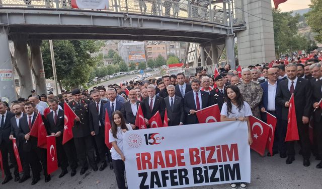 15 Temmuz ruhu Kahramanmaraş'ta yaşatıldı