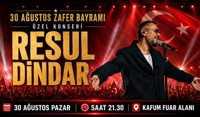 Resul Dindar Kahramanmaraş’ta Sahne Alacak