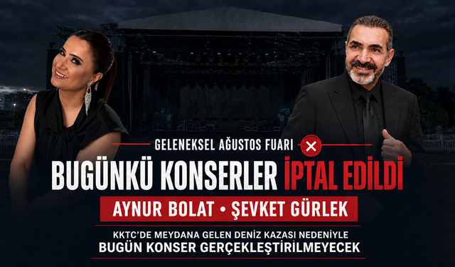 Ağustos Fuarı’nda Bugünkü Konserler İptal Edildi
