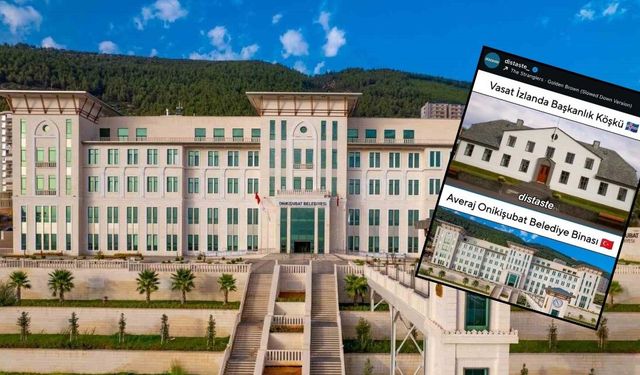 Onikişubat Belediye Binası, İzlanda Başkanlık Köşkü’yle kıyaslandı