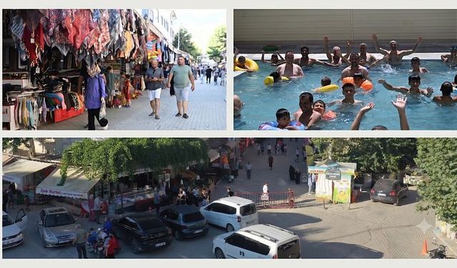 Kahramanmaraş'ın bu bölgesinin nüfusu 3 bin ama yazın 25 bine çıkıyor!
