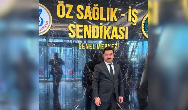 Öz Sağlık-İş Kahramanmaraş Şubesinde Mehmet Yeşilyurt istifa etti