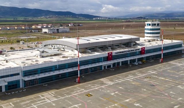 Kahramanmaraş Havalimanı 200 Bin Yolcu Sınırında