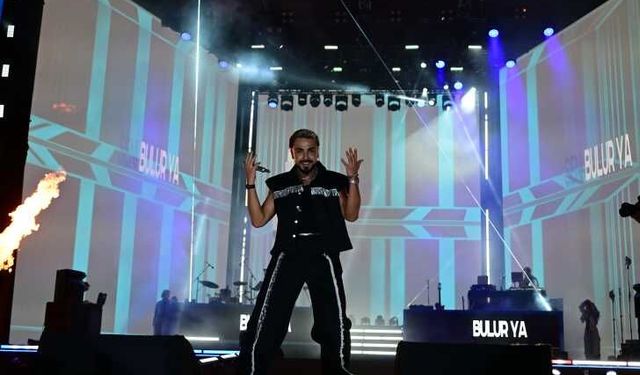 Kahramanmaraş'ta Sefo ile Rap ve Pop Müzik Coşkusu