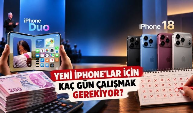 Yeni iPhone İçin Kaç Gün Çalışmak Gerekiyor? İşte Asgari Ücretlinin Hesabı
