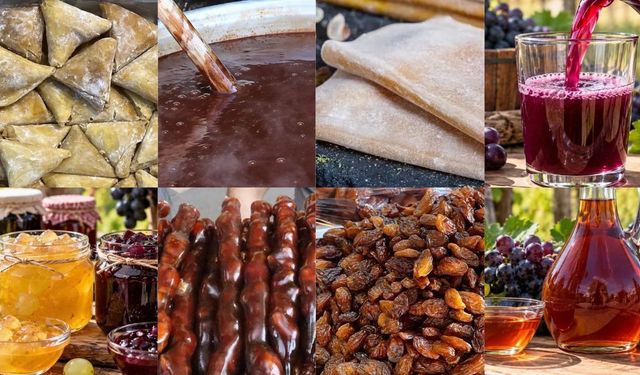 Kahramanmaraş’ta Üzümden Yapılan Lezzetler