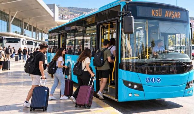 Kahramanmaraş'a Gelen Üniversiteliler Otogardan KSÜ'ye Ücretsiz Gidecek