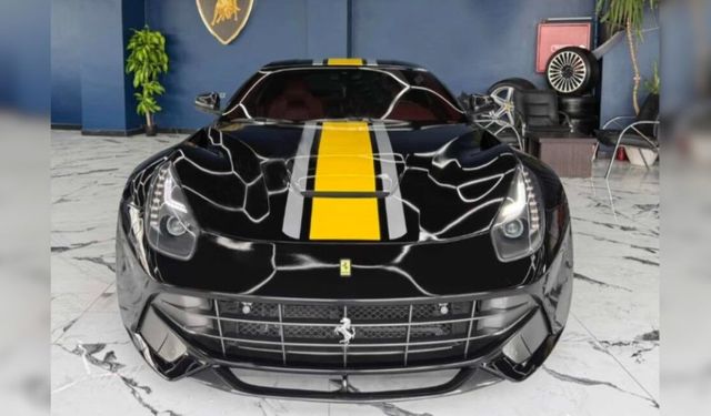 Kahramanmaraş’ın en pahalı arabası 38,5 milyon TL’ye Ferrari F12
