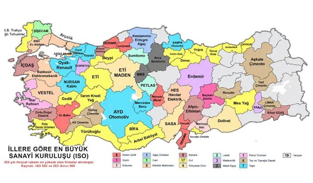 Kahramanmaraş’ın Sanayi Gücü Haritada Öne Çıktı