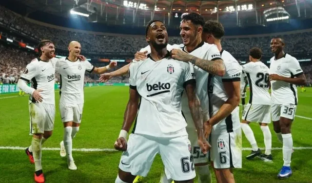 Beşiktaş, UEFA Avrupa Ligi'ne 3 puanla başladı