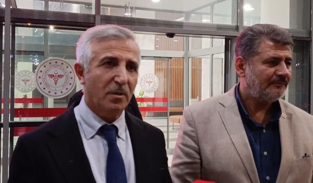 Vali Ünlüer'den Milletvekili Karakoç'un sağlık durumuyla ilgili açıklama