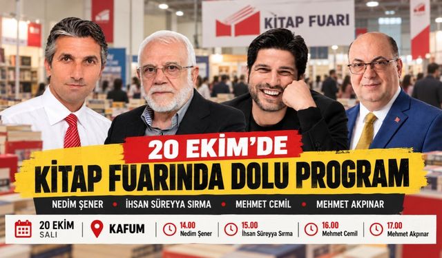 Kahramanmaraş Kitap Fuarı’nda 4 Önemli İsim Buluşacak