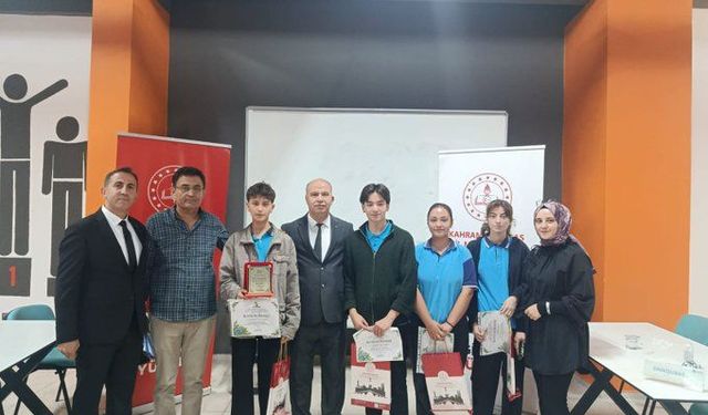 Kahramanmaraş’ta Liseler Arası Çevre Bilgi Yarışması İl Finali Yapıldı