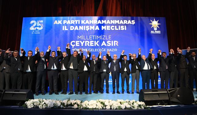 AK Parti Kahramanmaraş’ta teşkilat buluşması yeni katılımlar dikkat çekti