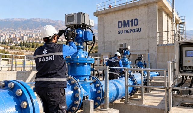 KASKİ’den Kahramanmaraş’ta Uzaktan Kumandalı Vana Hamlesi