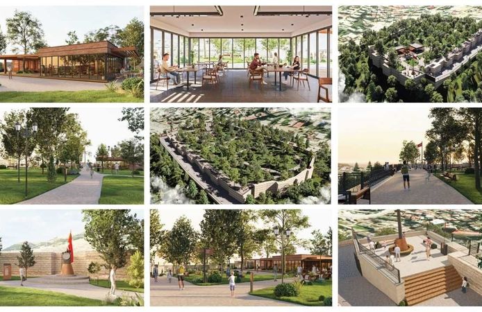 İşte beklenen görseller, Maraş Kalesi’nin yeni hali