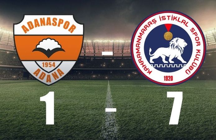 İstiklalspor, Adana’da gol oldu yağdı