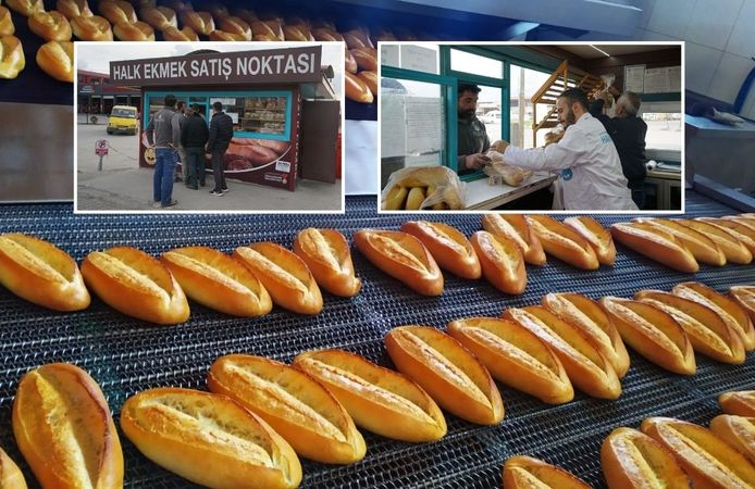 Kahramanmaraş’ta Halk Ekmek 7,5 TL’den Satılıyor
